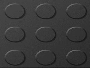 Button Rubber Matting 1Mtr Wide